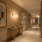 Yiosi Series Glass Wall Sconce 22" - scene-1