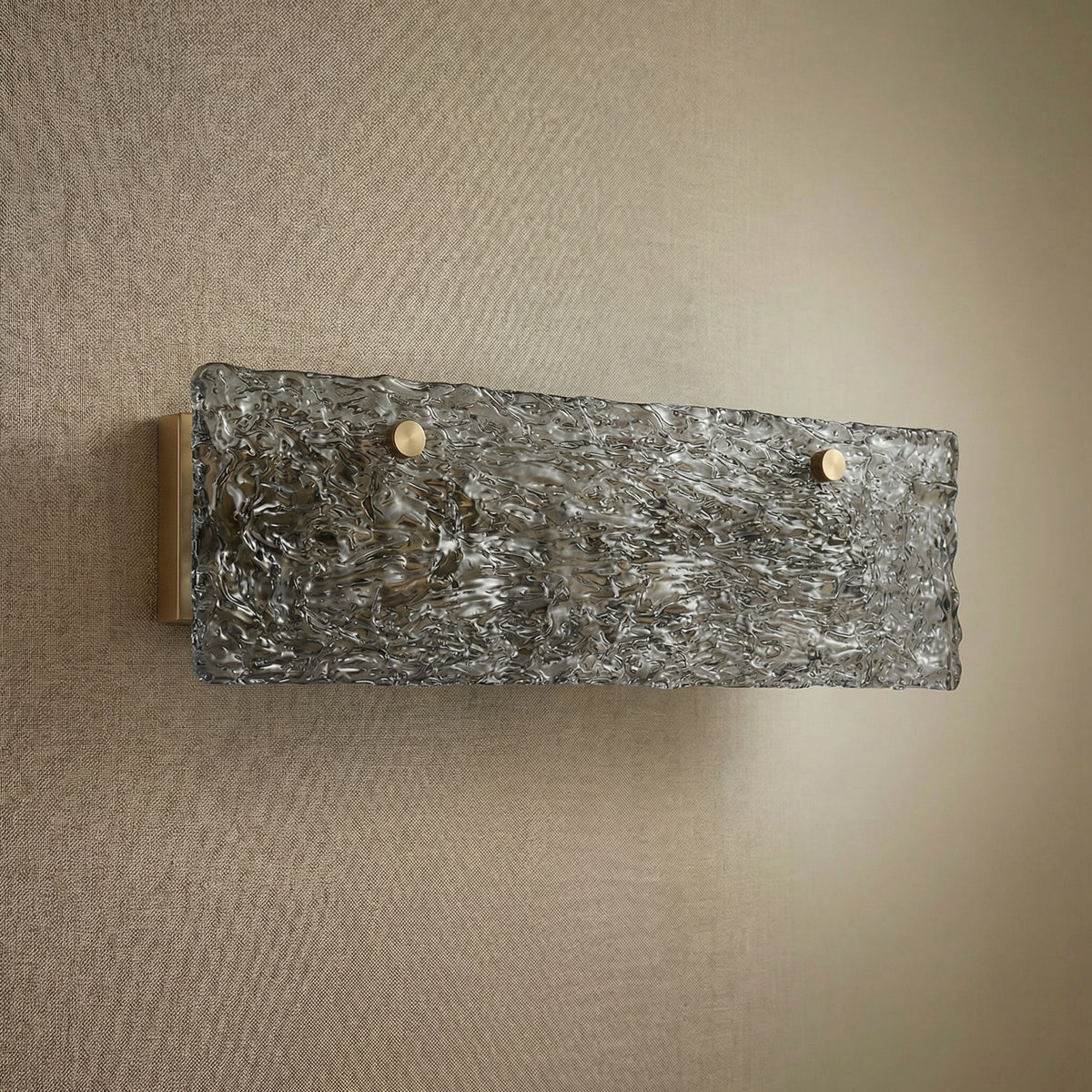 Yiosi Series Glass Wall Sconce 22" - dark