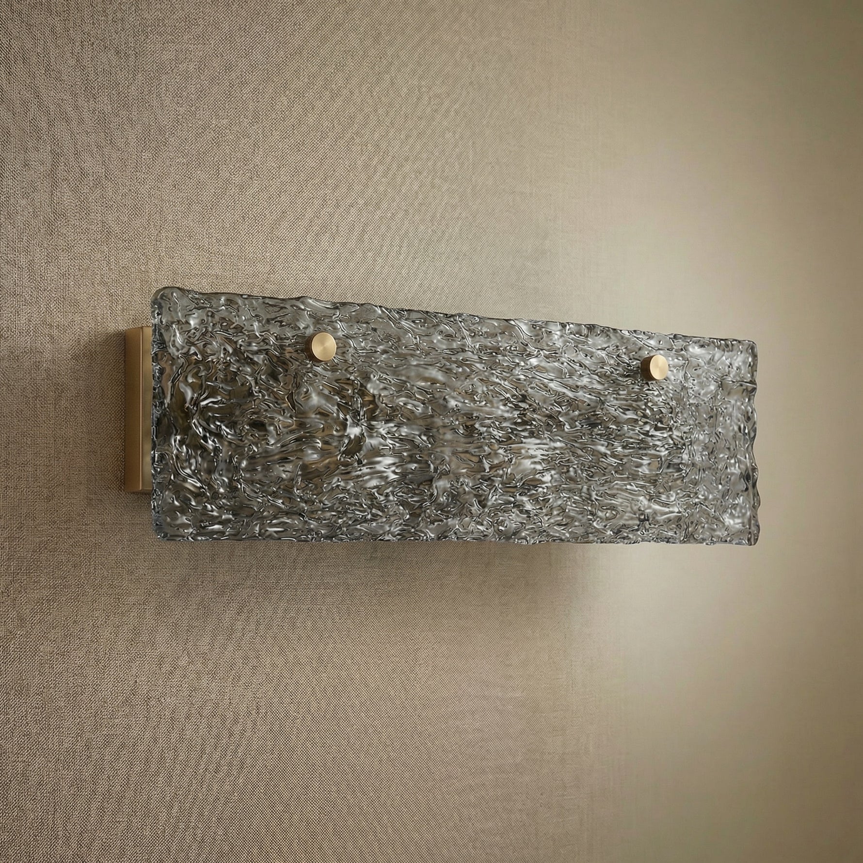 Yiosi Series Glass Wall Sconce 22" - dark