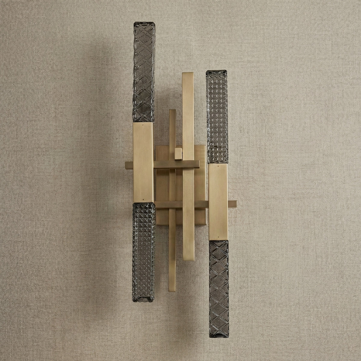 Yiosi Series Glass Wall Sconce Style C - dark