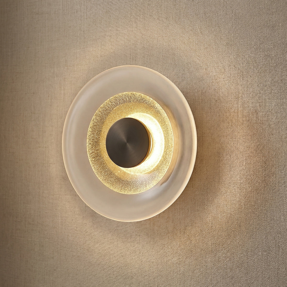Yiosi Series Glass Wall Sconce Style D - 7" (Dia 180mm)