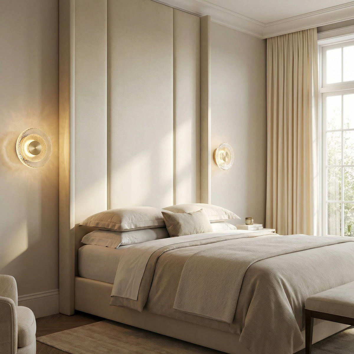 Yiosi Series Glass Wall Sconce Style D - scene-2