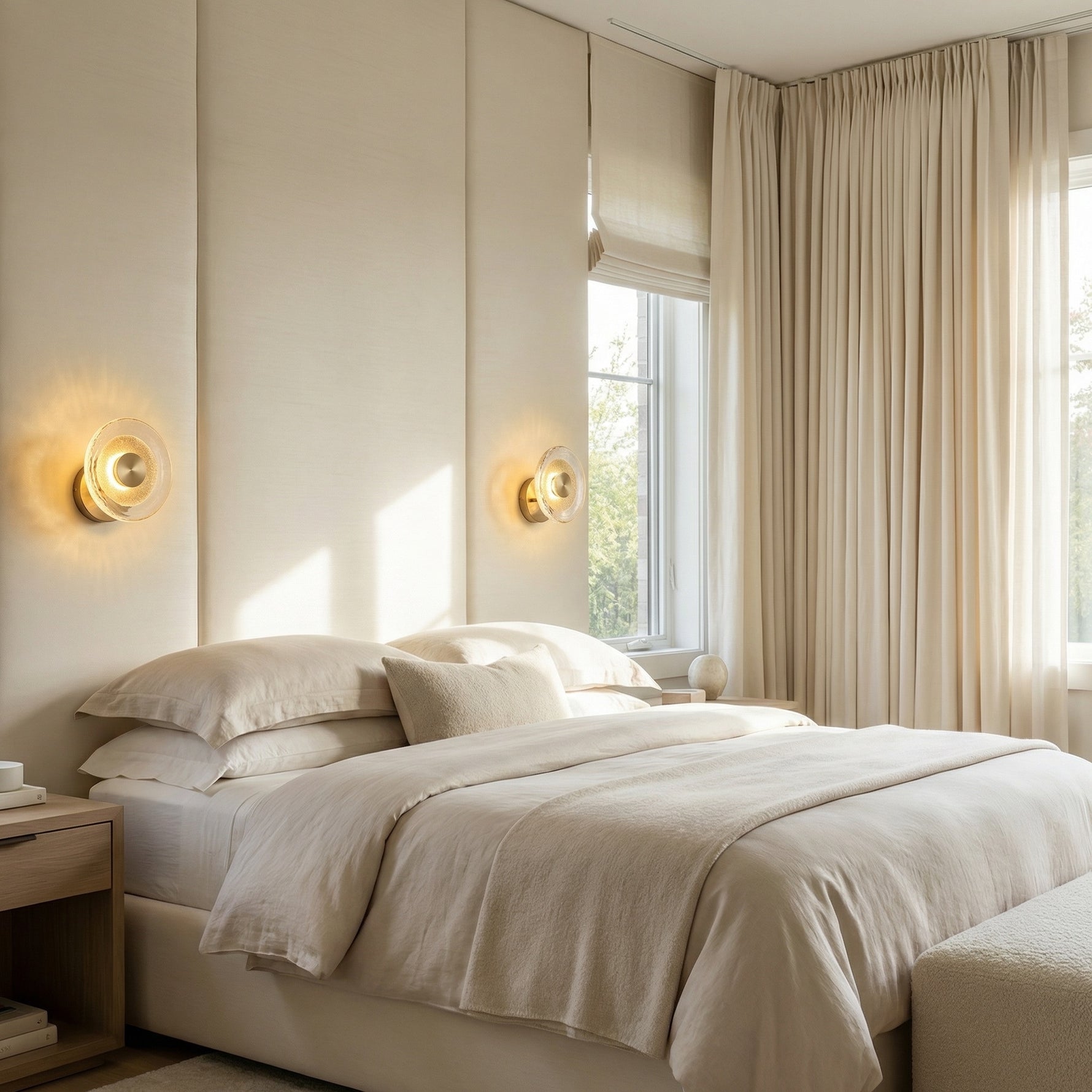 Yiosi Series Glass Wall Sconce Style D - scene-2