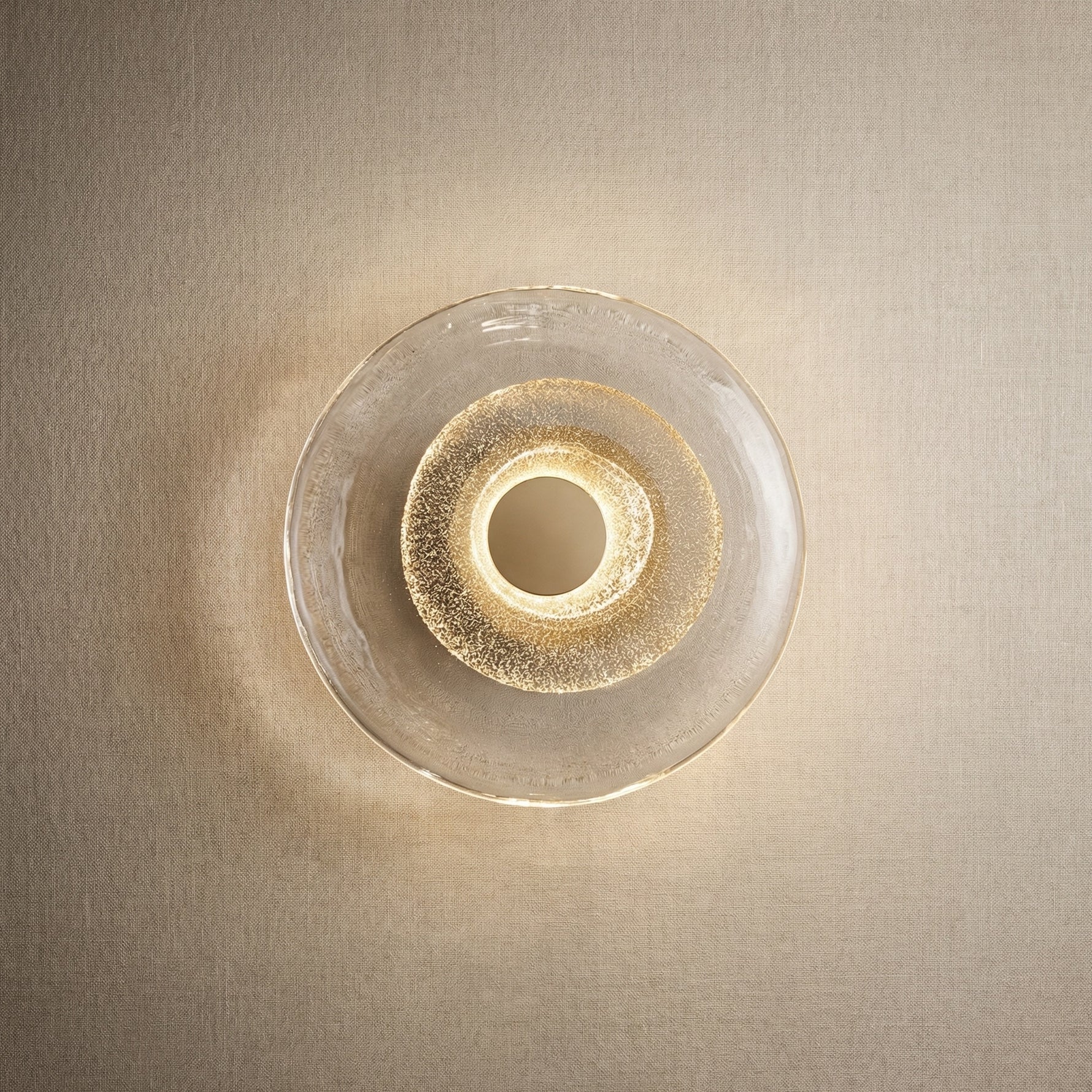 Yiosi Series Glass Wall Sconce Style D - 12" (Dia 300mm)
