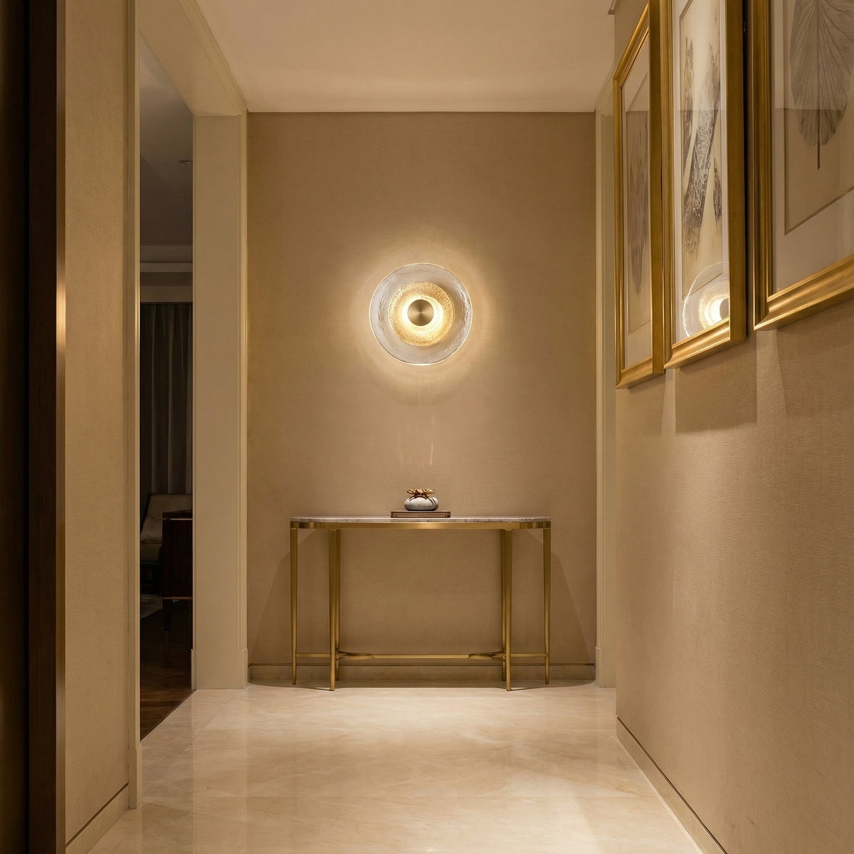 Yiosi Series Glass Wall Sconce Style D - scene-1