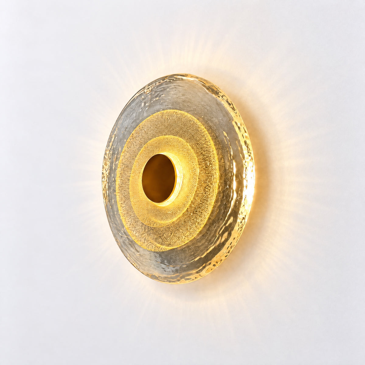 Series Glass Wall Sconce Style D