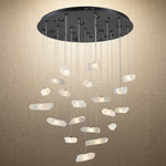 Yiosi Series Linear Cluster Crystal Pendant Light 47" Style B - 31" (Dia 800mm)