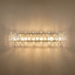 Yiosi Series Linear Crystal Pendant Light 49" - 49" Linear (L1250mm)