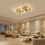 Yiosi Series Linear Glass Celling lamp - scene-1