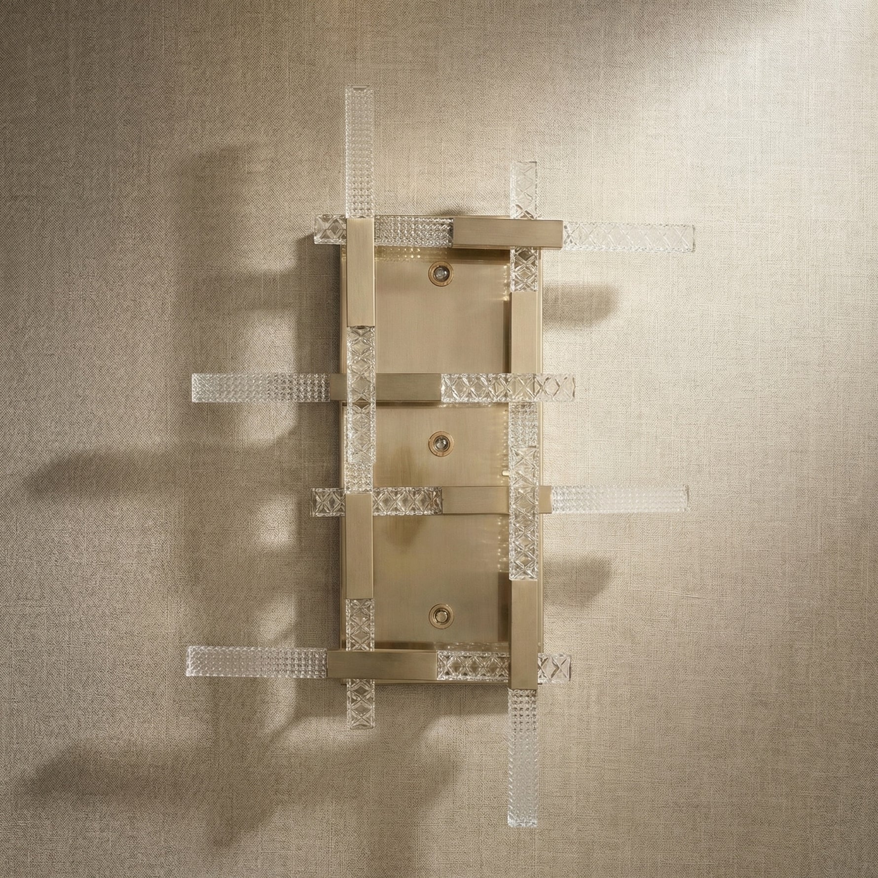 Yiosi Series Linear Glass Celling lamp - dark