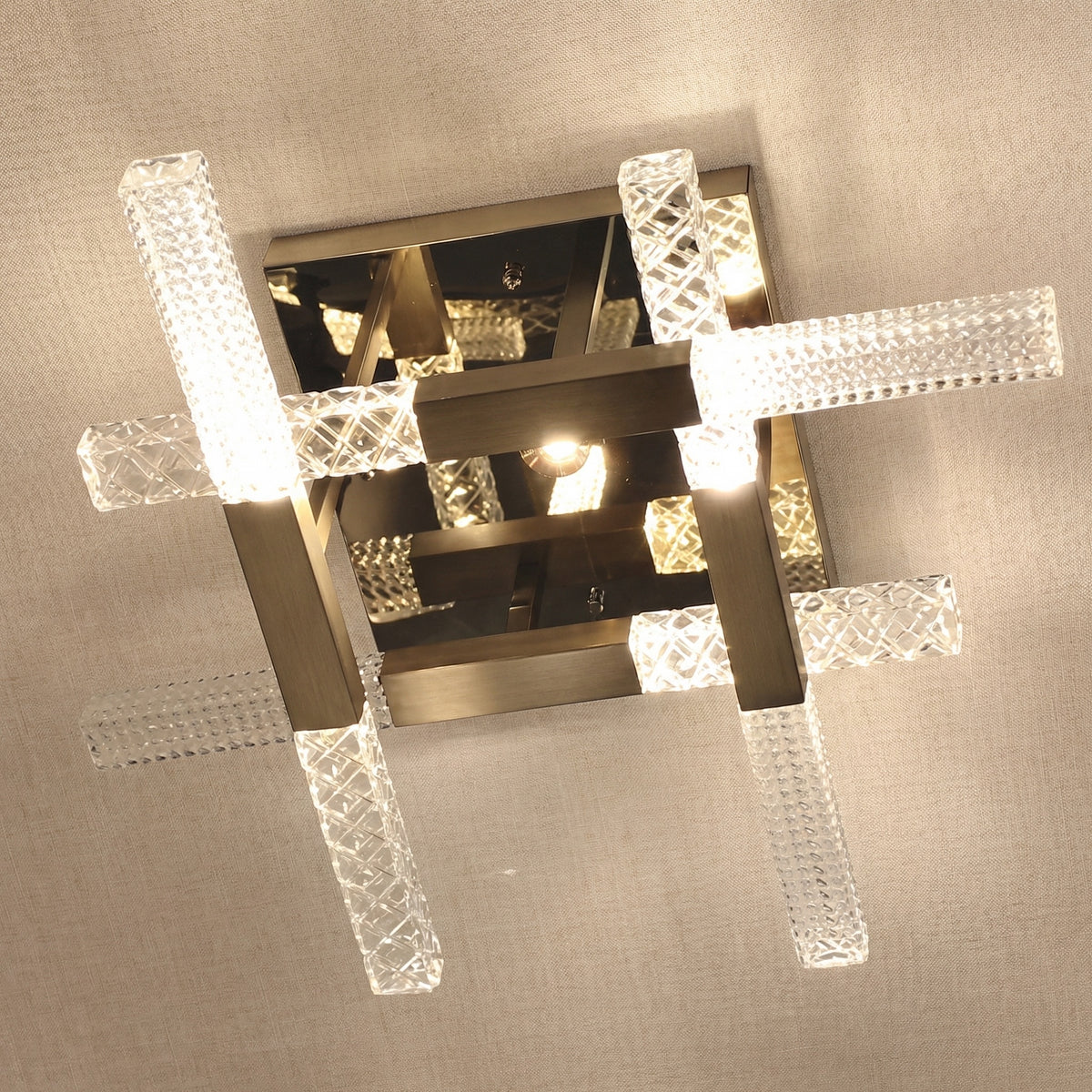 Yiosi Series Linear Glass Celling lamp - 26" Linear (L660mm)