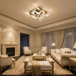 Yiosi Series Linear Glass Celling lamp - scene-1