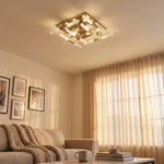 Yiosi Series Linear Glass Celling lamp - scene-3