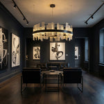 Yiosi Series Linear Glass Pendant Light 39" Style B - scene-1