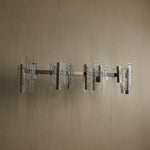Yiosi Series Linear Glass Pendant Light 45" Style A - dark