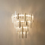 Yiosi Series Linear Glass Pendant Light 45" Style A - 35" (Dia 890mm)