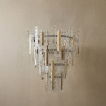 Yiosi Series Linear Glass Pendant Light 45" Style A - dark