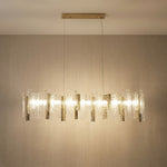 Yiosi Series Linear Glass Pendant Light 45" Style B - 45" Linear (L1150mm)