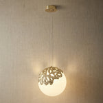 Yiosi Series Linear Glass Pendant Light 47" Style A - 12" (Dia 300mm)