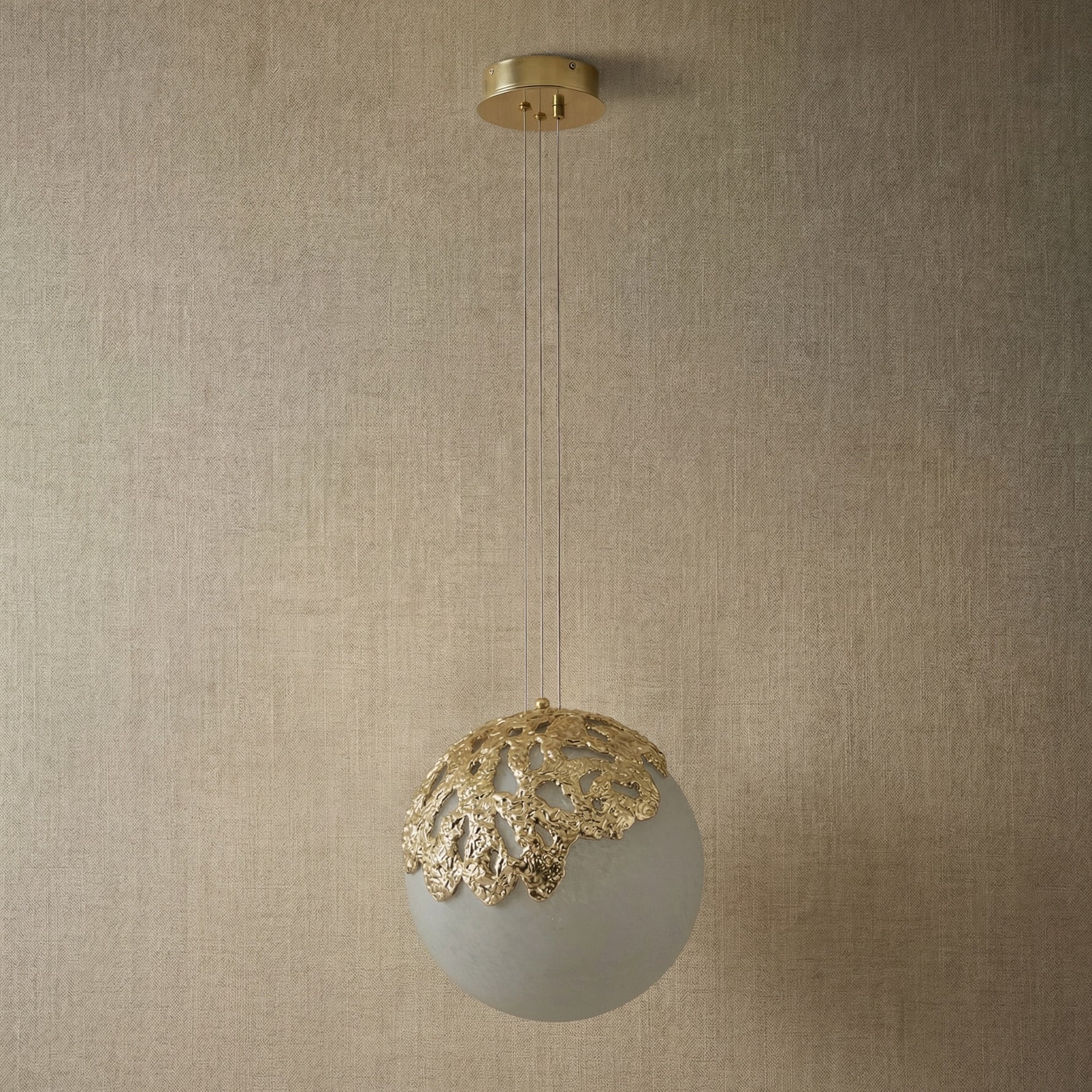 Yiosi Series Linear Glass Pendant Light 47" Style A - dark