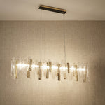 Yiosi Series Linear Glass Pendant Light 59" - 59" Linear (L1500mm)