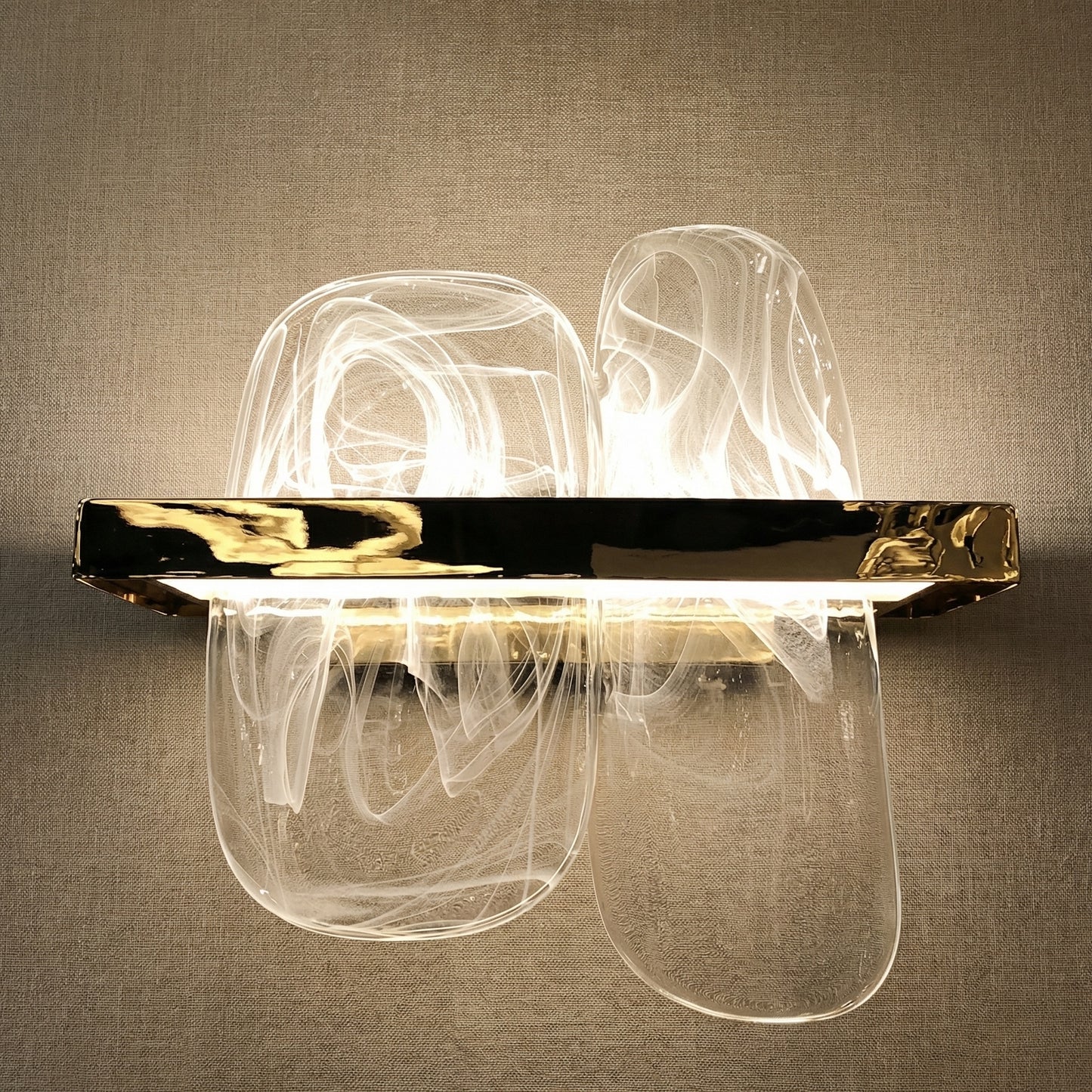 Yiosi Series Linear Glass Wall Sconce 15" - 15" Linear (L370mm)