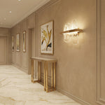 Yiosi Series Linear Glass Wall Sconce 15" - scene-1