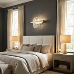 Yiosi Series Linear Glass Wall Sconce 15" - scene-2