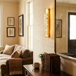 Yiosi Series Linear Glass Wall Sconce 23" - scene-3