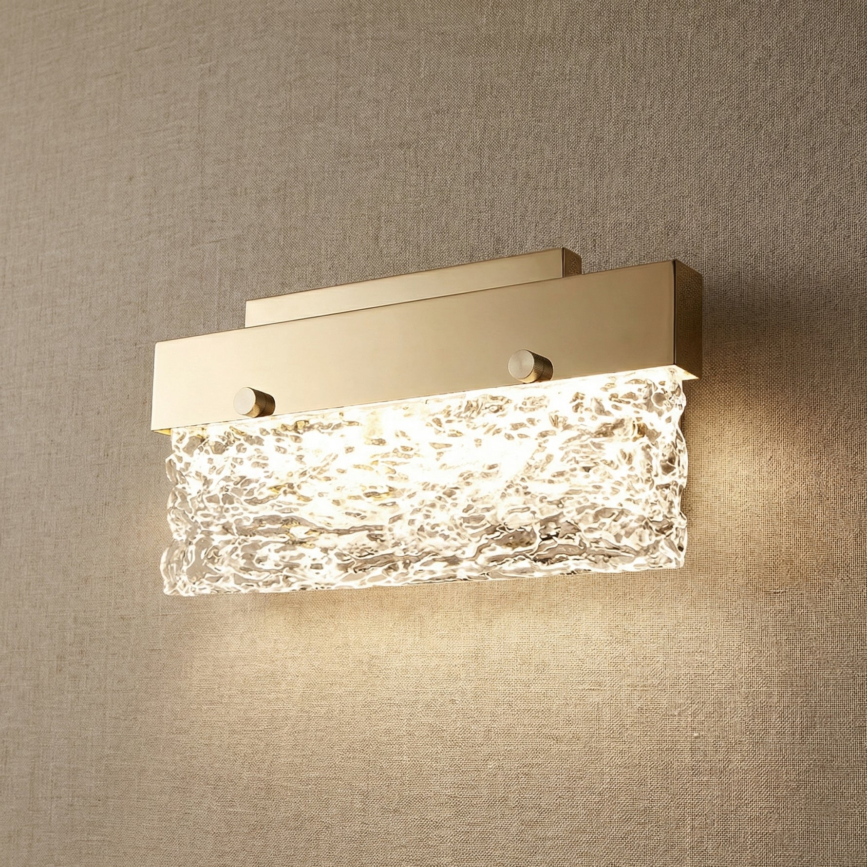 Yiosi Series Linear Glass Wall Sconce 5" - 16" Linear (L415mm)