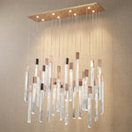 Yiosi Series Linear Grand Glass Pendant Light - 47" Linear (L1200mm)