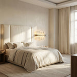 Yiosi Series Linear Natural Stone Wall Sconce - scene-2
