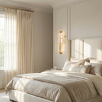 Yiosi Series Linear Natural Stone Wall Sconce - scene-2