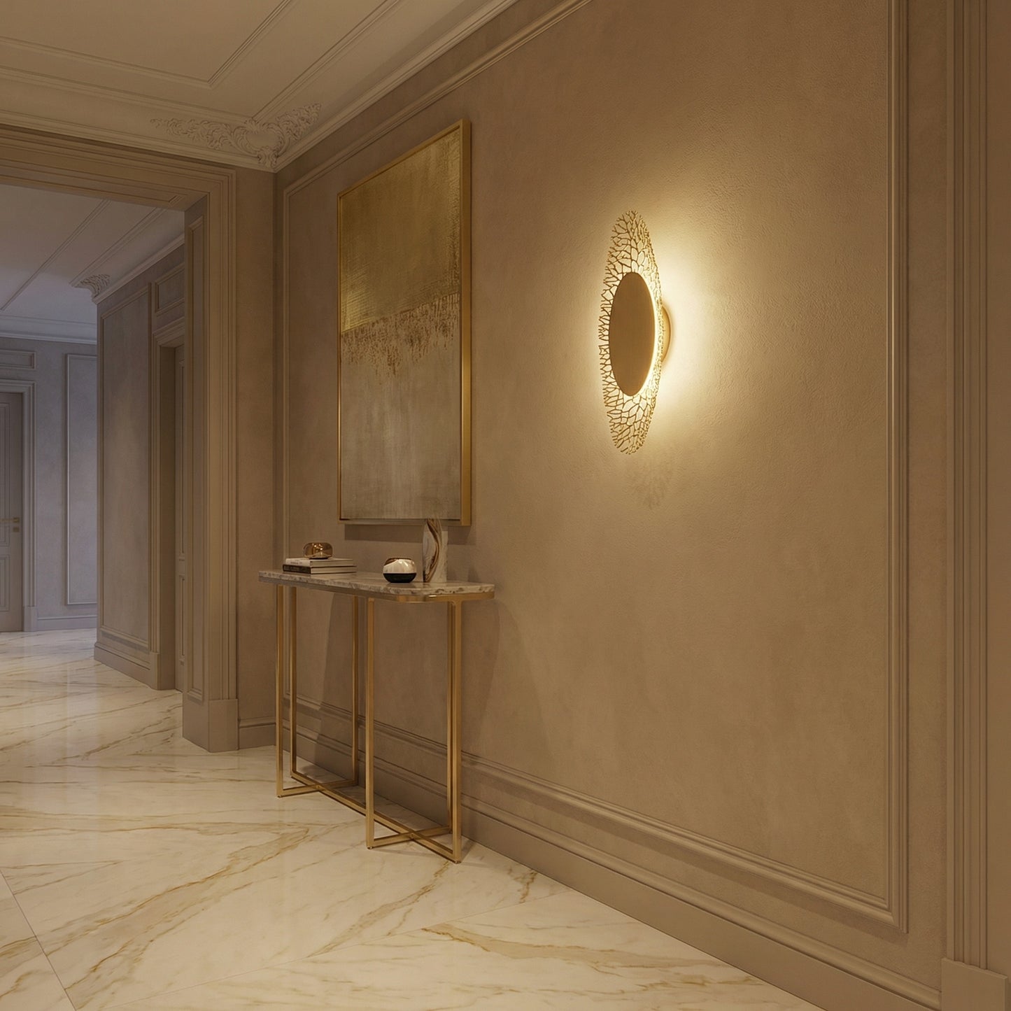 Yiosi Series Metal Wall Sconce - scene-1