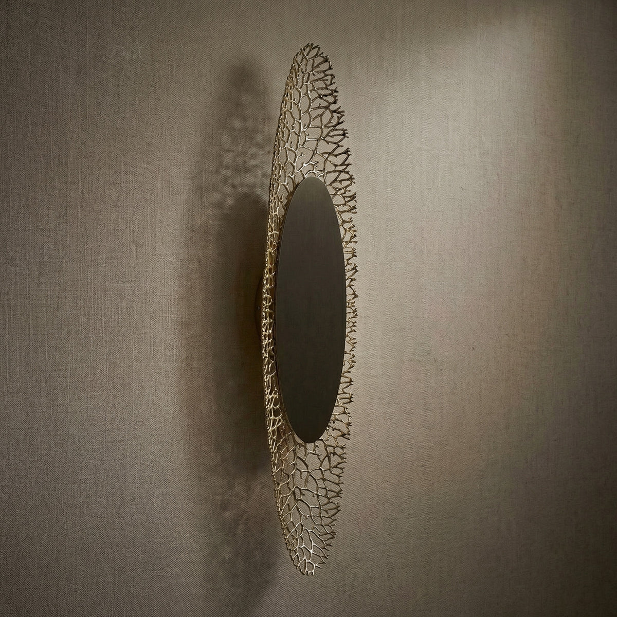Yiosi Series Metal Wall Sconce - dark