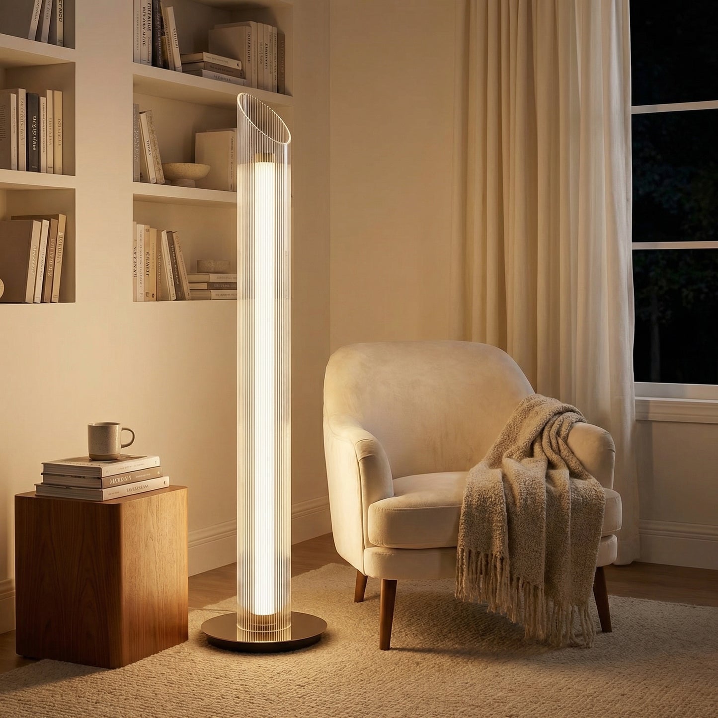 Yiosi Series Mini Acrylic Floor Lamp - scene-1