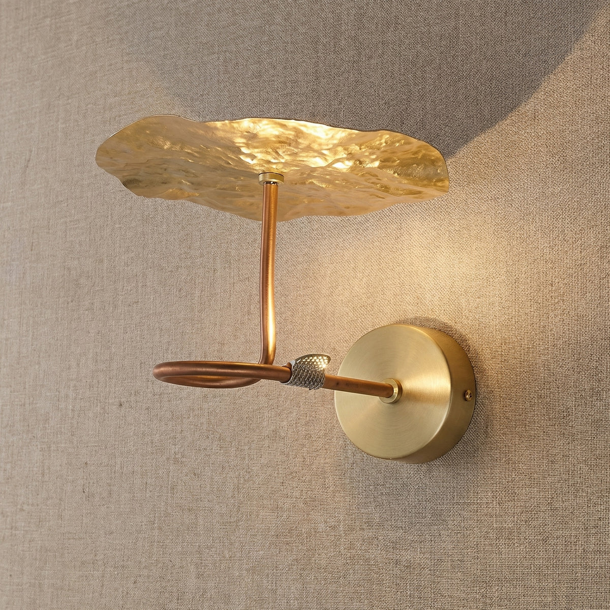 Yiosi Series Mini Copper Wall Sconce - 8" Linear (L200mm)