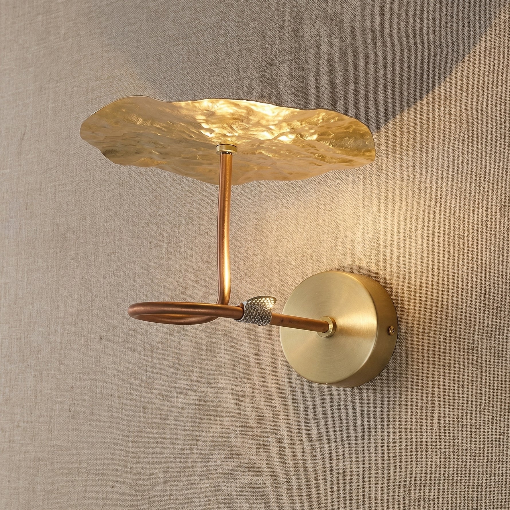 Yiosi Series Mini Copper Wall Sconce - 8" Linear (L200mm)