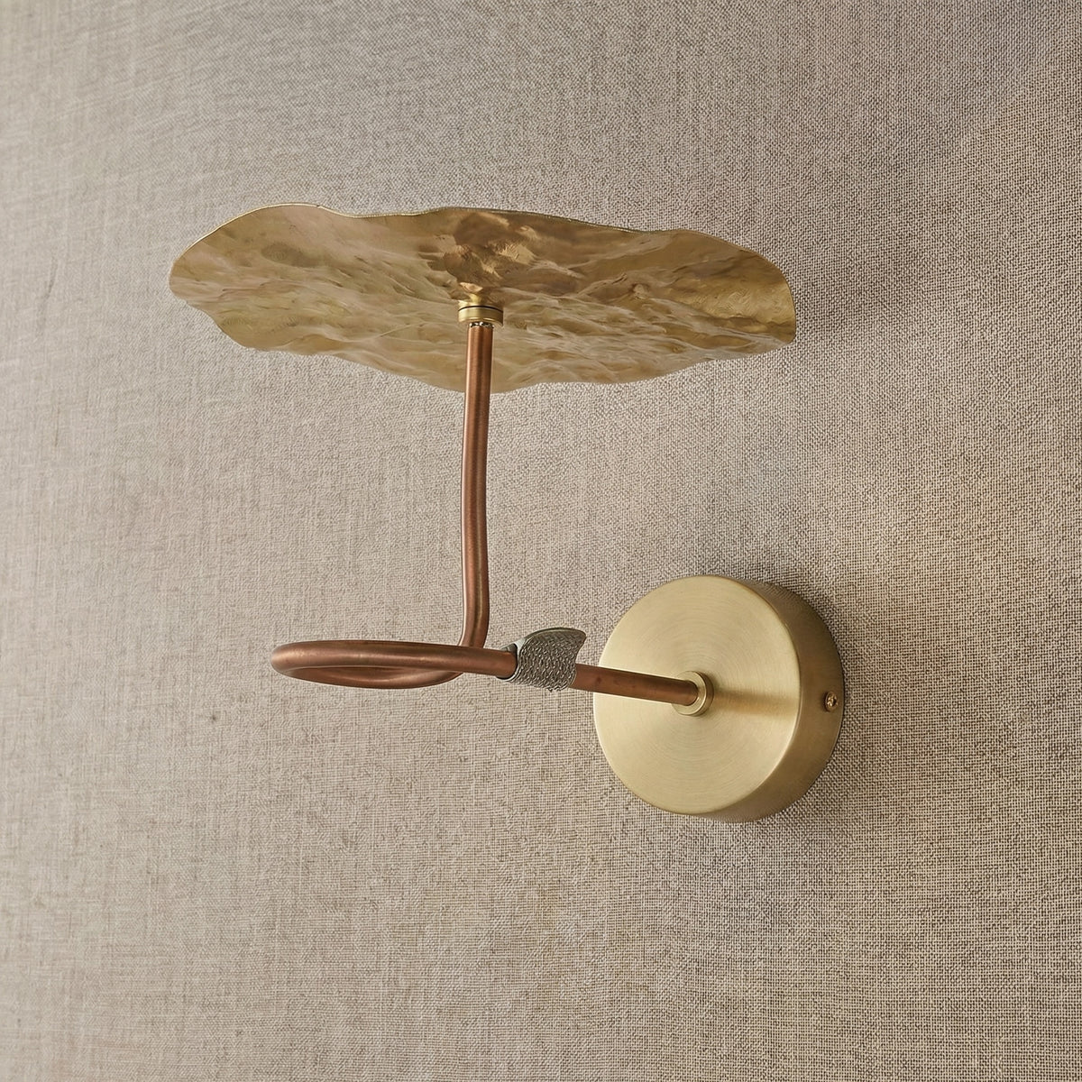 Yiosi Series Mini Copper Wall Sconce - dark