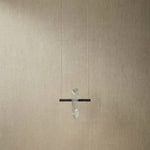 Yiosi Series Mini Crystal Pendant Light 10" - dark