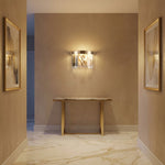 Yiosi Series Mini Crystal Wall Sconce 9" - scene-1