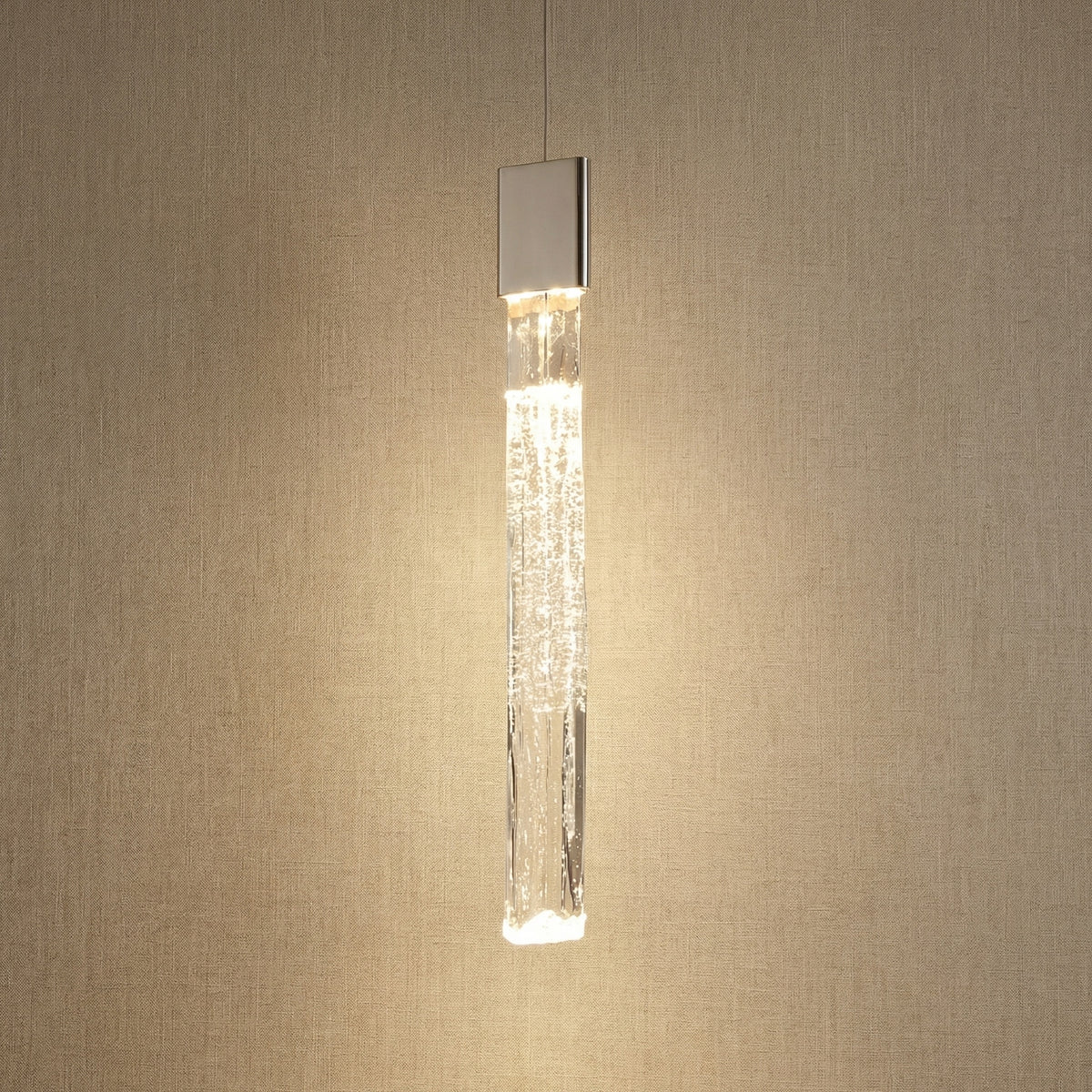 Yiosi Series Mini Glass Pendant Light Style H - Clear glass
