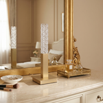 YIOSI LAMPS - Mini Glass Table Lamp - Vanity Dresser