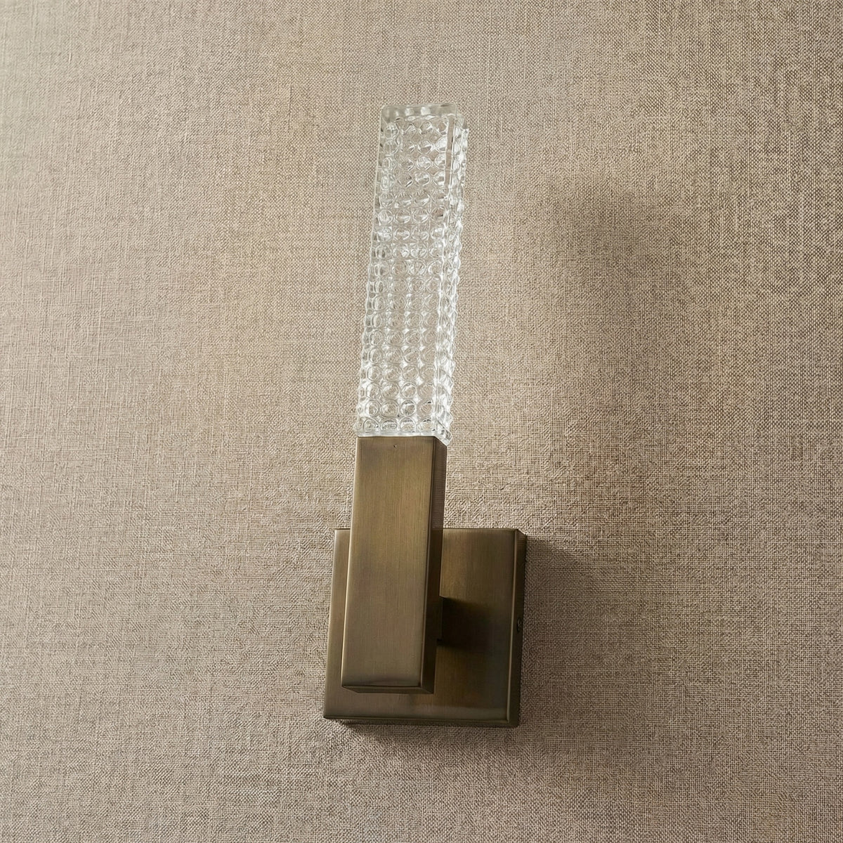 Yiosi Series Mini Glass Wall Sconce Style B - dark