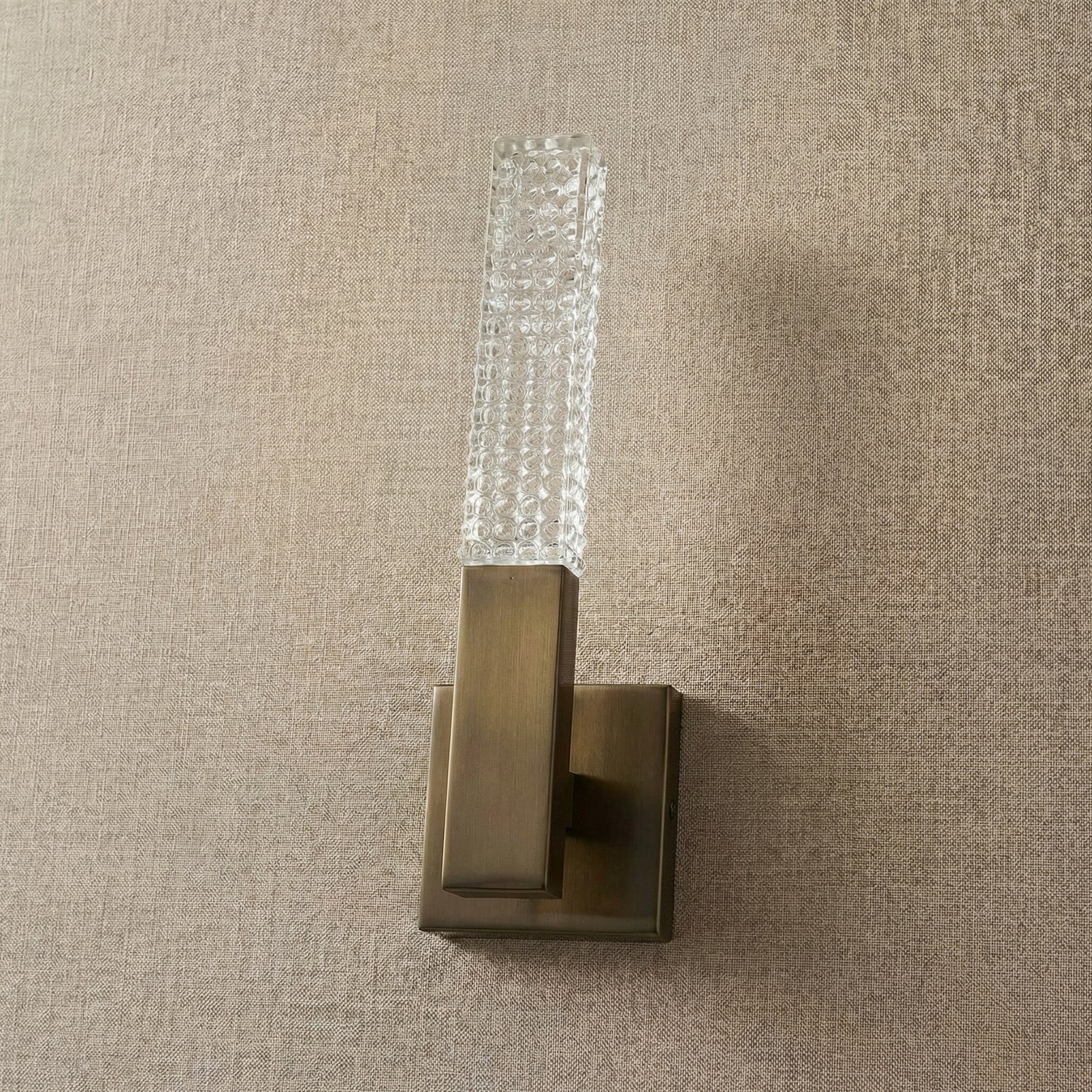 Yiosi Series Mini Glass Wall Sconce Style B - dark