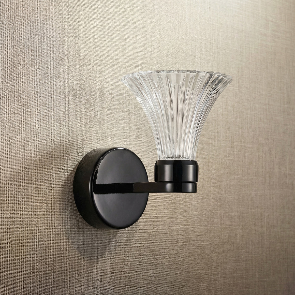 Yiosi Series Mini Glass Wall Sconce Style C - dark