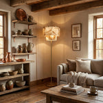 Yiosi Series Natural Stone Floor Lamp - scene-3