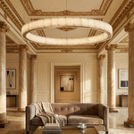 Yiosi Series Natural Stone Pendant Light Style B - scene-3