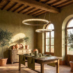 Yiosi Series Nested Crystal Pendant Light Style A - scene-2