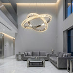 Yiosi Series Nested Crystal Pendant Light Style G - scene-1